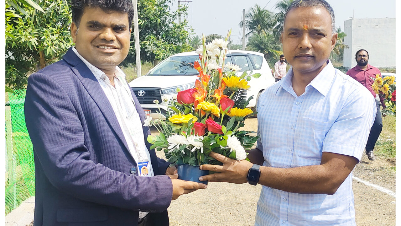 Director Of Agriculture (Mr. Prem Kumar Chaudhry) Visit To Our Plant